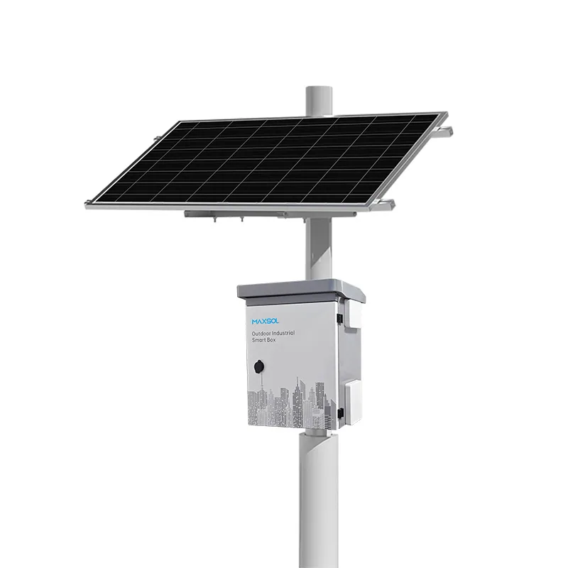 Сонячна система живлення CCTV 200W з акумулятором LiFePO4 100Ah