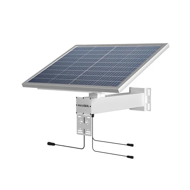 Промисловий комплект сонячного живлення 60W із запасом енергії 384Wh