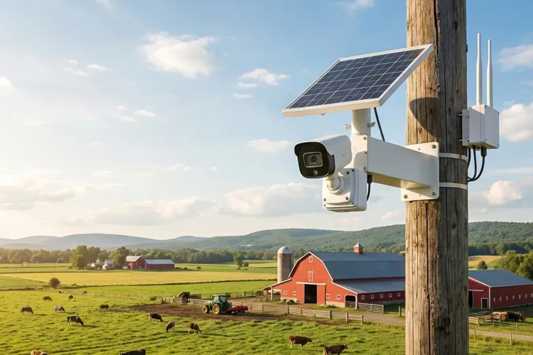 Рішення сонячного живлення систем CCTV для фермерських господарств