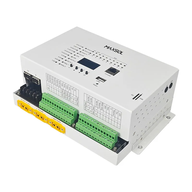 Керований промисловий комутатор IoT 8GE+2GF із сонячним живленням