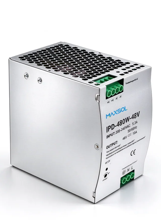 Промисловий блок живлення на DIN-рейку 48V 480W