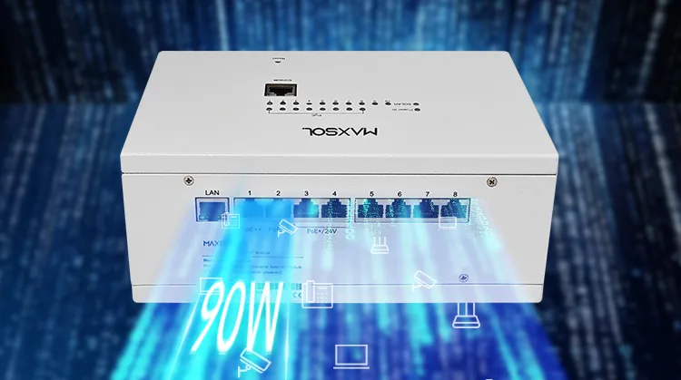 Вихід PoE 802.3af/at/bt