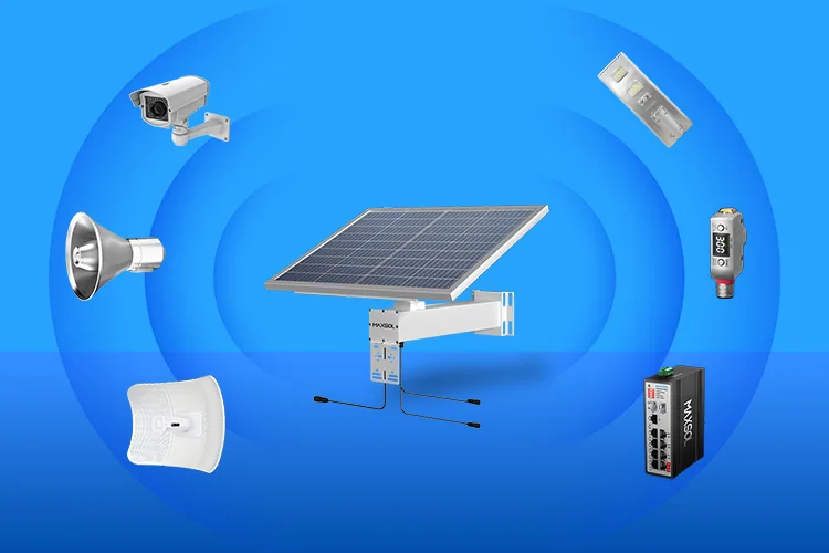 Сонячна система живлення CCTV