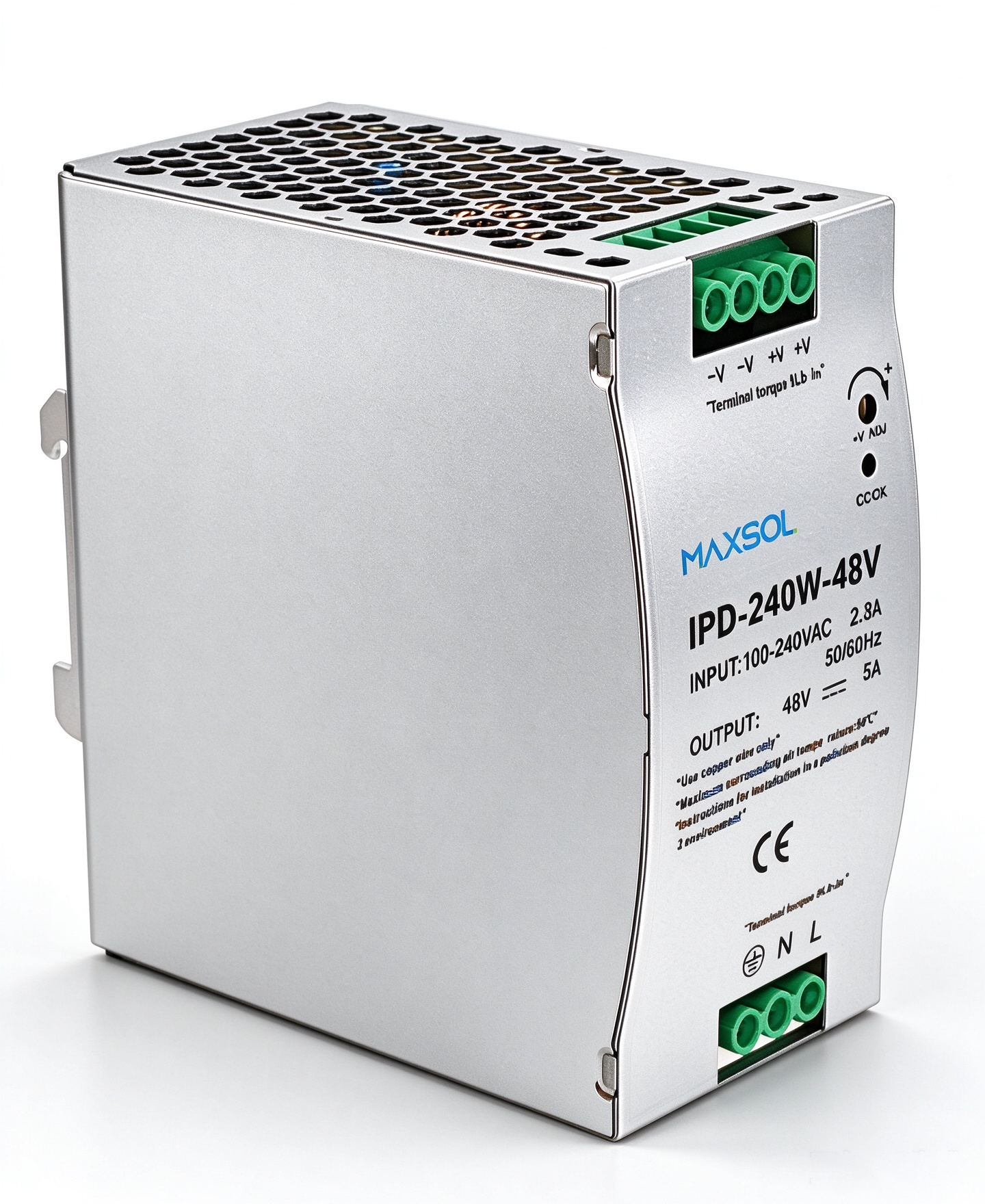Промисловий блок живлення на DIN-рейку 48V 240W